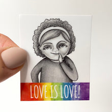 Load image into Gallery viewer, Love is Love Rainbow Sticker