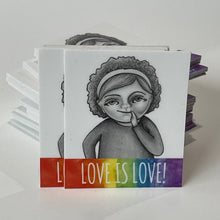 Load image into Gallery viewer, Love is Love Rainbow Sticker