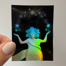 Load image into Gallery viewer, Holographic Star Magic Witch Sticker