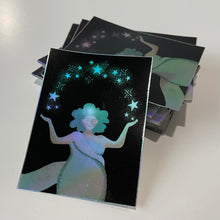Load image into Gallery viewer, Holographic Star Magic Witch Sticker