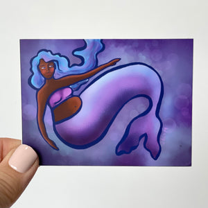 Mermaid Woman Sticker