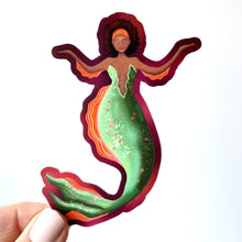 Load image into Gallery viewer, Peaceful Mermaid Sticker
